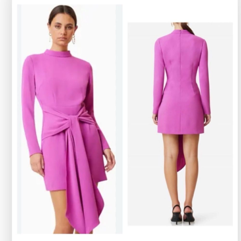 ELLIATT kenna dress in orchid NWT $214